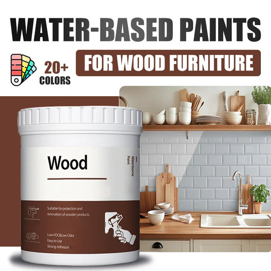 🎁Hot Sale 50% OFF🔥Water-based Environmentally Friendly Odorless Wood Furniture Repair and Renovation Paint