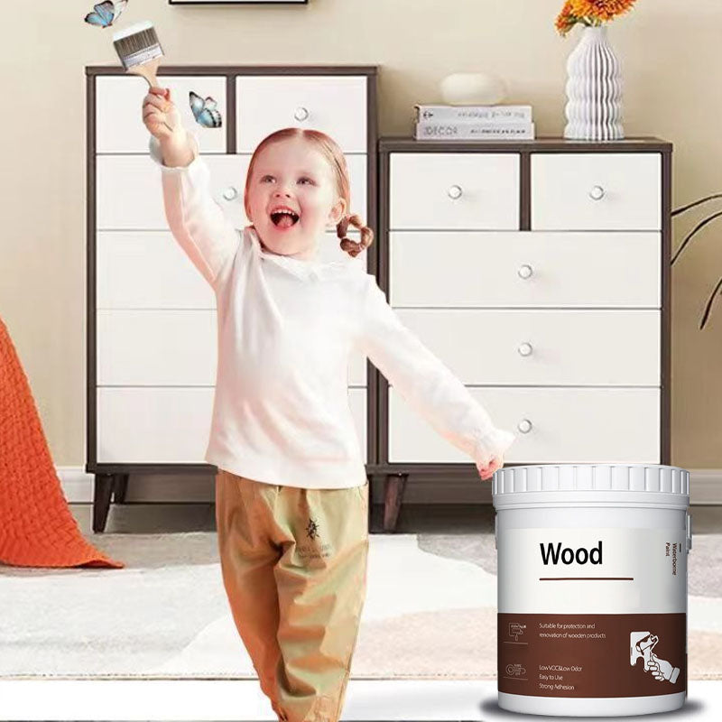 🎁Hot Sale 50% OFF🔥Water-based Environmentally Friendly Odorless Wood Furniture Repair and Renovation Paint