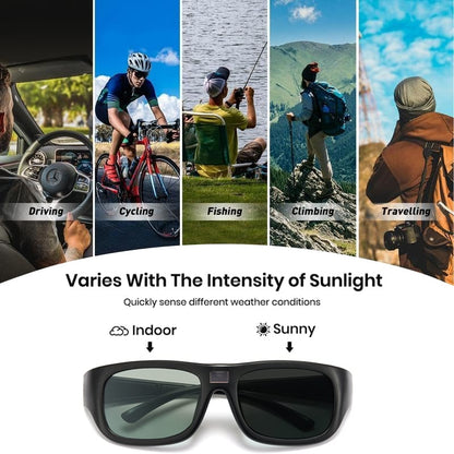 🌟 New Arrival 60%OFF⚡ - 🕶️Smart Photochromic Polarized Sunglasses