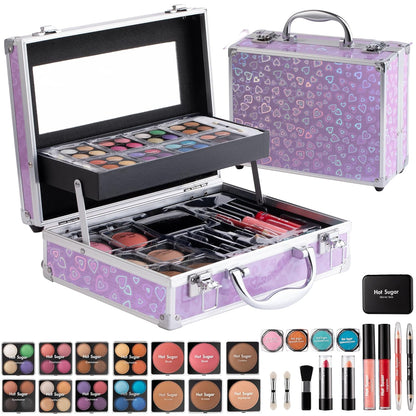 52-Color Women's Makeup Kit + Full Accessories