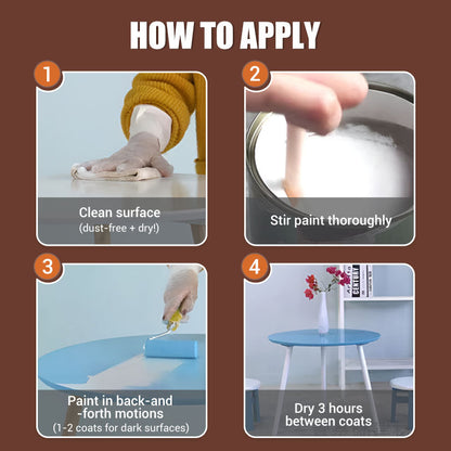 🎁Hot Sale 50% OFF🔥Water-based Environmentally Friendly Odorless Wood Furniture Repair and Renovation Paint