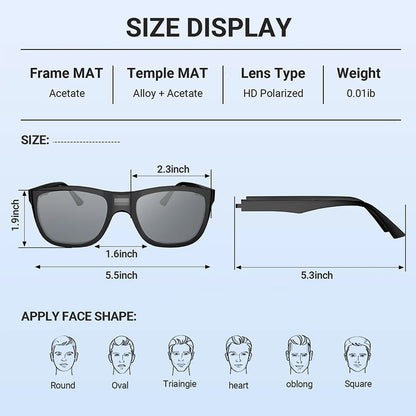 🌟 New Arrival 60%OFF⚡ - 🕶️Smart Photochromic Polarized Sunglasses