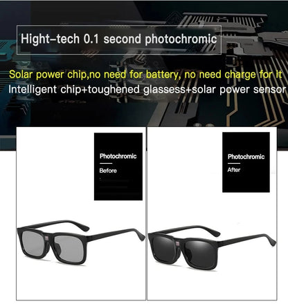 🌟 New Arrival 60%OFF⚡ - 🕶️Smart Photochromic Polarized Sunglasses